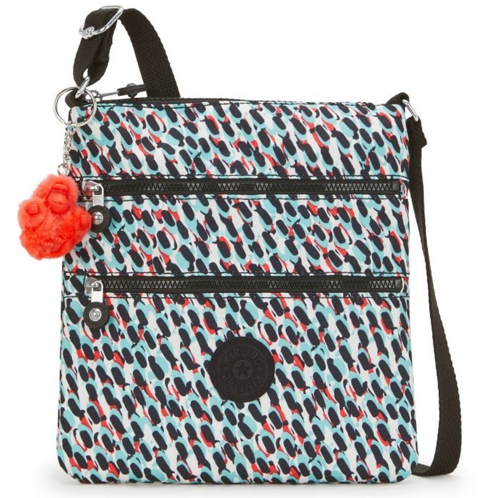NWT Kipling Keiko Anstract Paint Crossbody